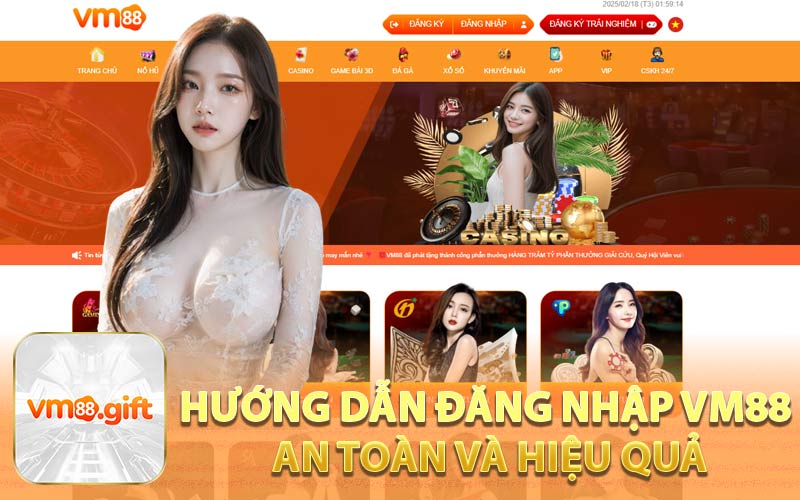 Hướng Dẫn Đăng Nhập VM88 An Toàn Và Hiệu Quả